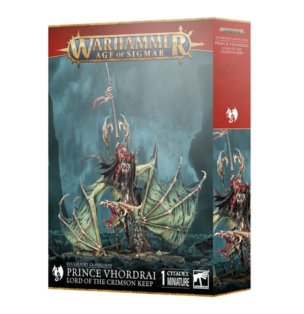 Age of Sigmar Soulblight Gravelords: Prince Vhordrai, Lord of the Crimson Keep / Revenant Draconith