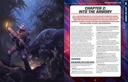 G.I. JOE RPG: Quartermaster's Guide to Gear Sourcebook