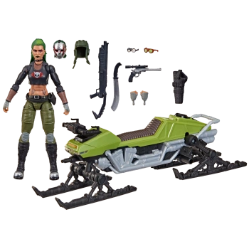 G.I. Joe Classified Series #194, Zanya and Dreadnok Chameleon (Swamp Skier) Vehicle