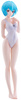 [PRZEDSPRZEDAŻ] Rebuild of Evangelion Pop Up Parade Beach Queens Rei Ayanami (One-Piece Style) L Size 22 cm