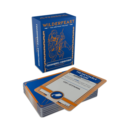 Wilderfeast: Techniques and Conditions Reference Deck