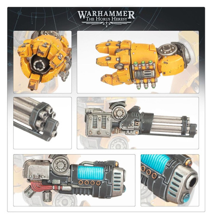 Warhammer The Horus Heresy: Legiones Astartes Contemptor Dreadnought Weapons Frame 2