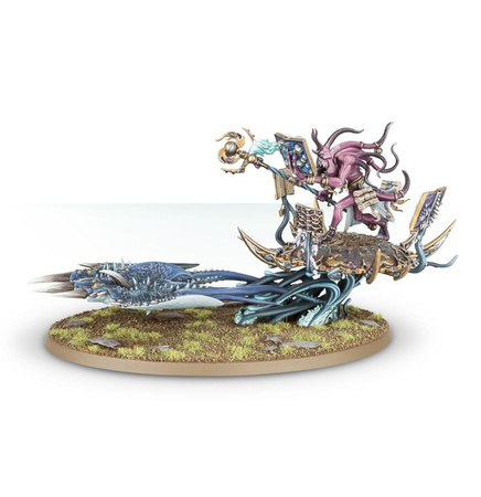 Age of Sigmar Disciples of Tzeentch: Fateskimmer, Herald of Tzeentch on Burning Chariot