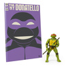 [PRZEDSPRZEDAŻ] Teenage Mutant Ninja Turtles BST AXN x IDW Action Figure & Comic Book Donatello Exclusive 13 cm