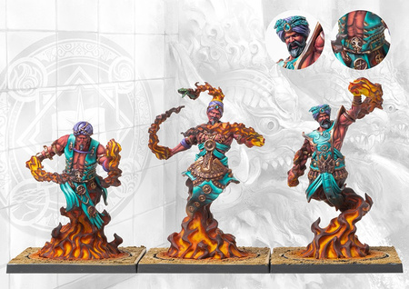 Conquest: Sorcerer Kings Efreet Flamecasters (Dual kit)