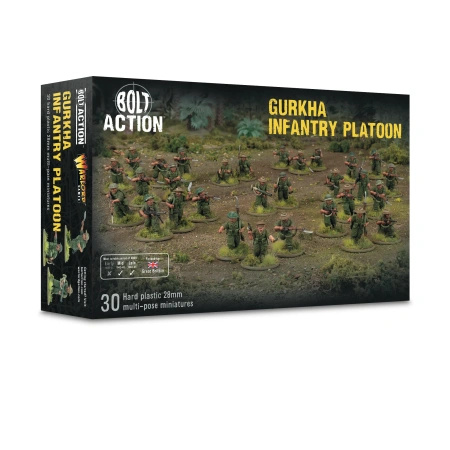 Bolt Action: Gurkha Infantry Platoon