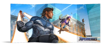 Outgunned Superheroes: Super Screen