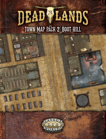 Deadlands The Weird West: Map Pack 2 Boot Hill