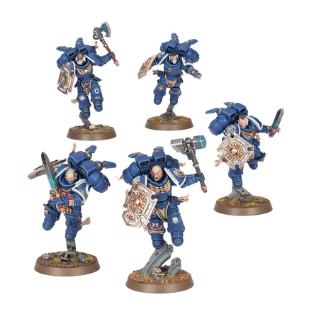 Space Marines: Vanguard Veterans Squad With Jumpacks