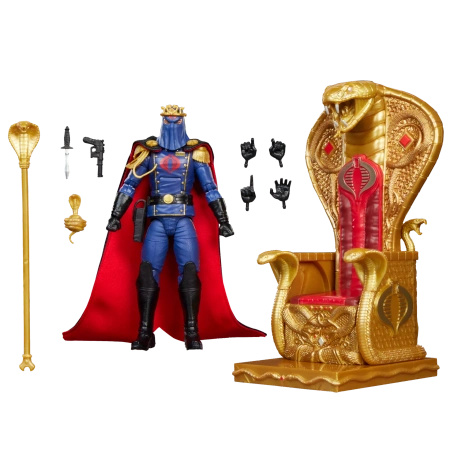 [PRZEDSPRZEDAŻ] G.I. Joe Classified Series #221, Cobra Commander in dress uniform & throne