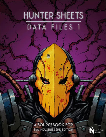 SLA Industries 2nd Edition Hunter Sheets Data File 1