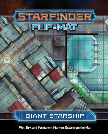 Starfinder Flip-Mat: Giant Starship