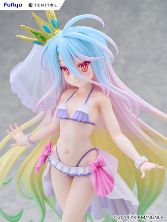 [PRZEDSPRZEDAŻ] No Game No Life Tenitol Tall PVC Figure Shiro swimwear dress Ver. 29 cm