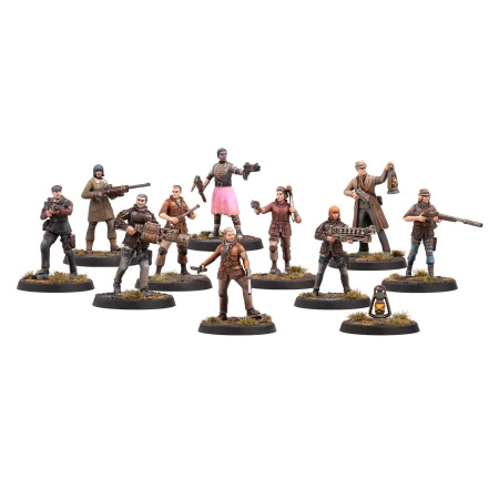 [PRZEDSPRZEDAŻ] Fallout Miniatures: Railroad: Core Box (Plastic)