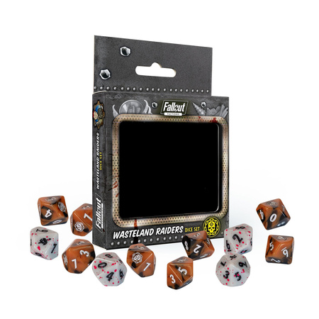 Fallout Factions Dice Set: Wasteland Raiders