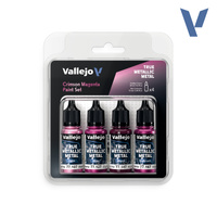 Crimson Magenta Paint Set