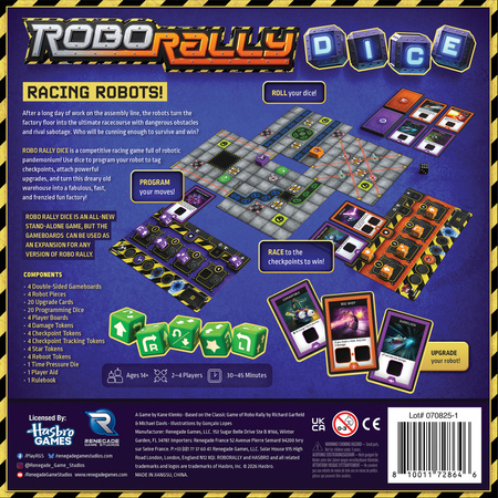 Robo Rally Dice (angielska edycja)
