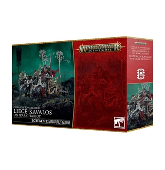 Age of Sigmar Ossiarch Bonereapers: Liege-Kavalos on War Chariot