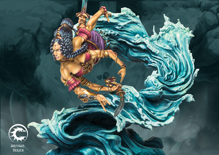 Conquest: Sorcerer Kings Artisan Series: Marid Apsara