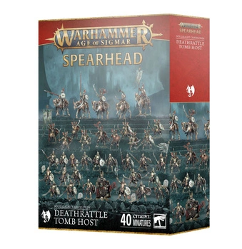 Age of Sigmar Soulblight Gravelords: Deathrattle Tomb Host Spearhead
