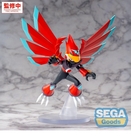 [PRZEDSPRZEDAŻ] Mega Man Battle Network Luminasta PVC Figure Mega Man Falzar Beast 19 cm