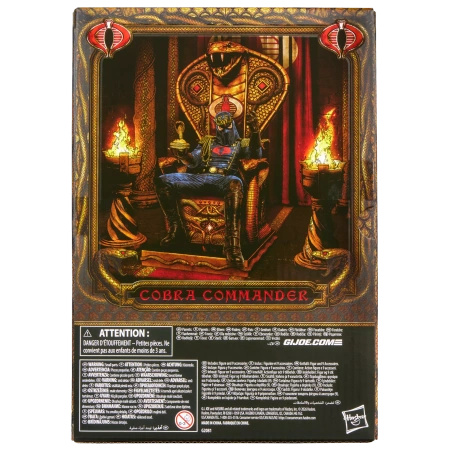 [PRZEDSPRZEDAŻ] G.I. Joe Classified Series #221, Cobra Commander in dress uniform & throne