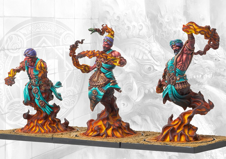 Conquest: Sorcerer Kings Efreet Flamecasters (Dual kit)