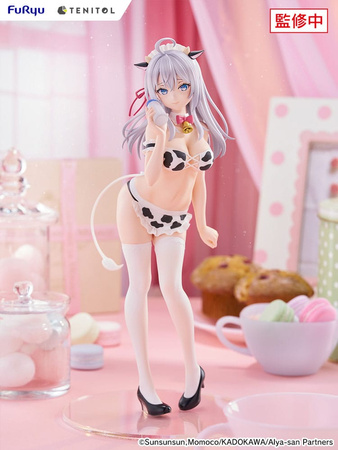 Alya Sometimes Hides Her Feelings in Russian Tenitol Tall PVC Statue Alya Cow Costume Ver. 29 cm