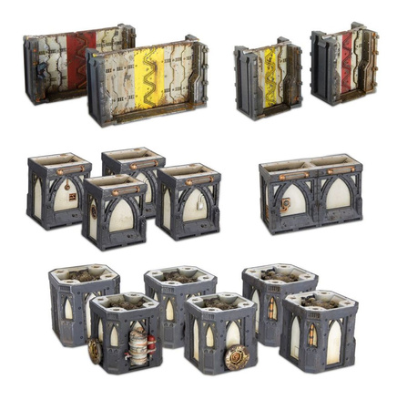 Necromunda Zone Mortalis: Columns and Walls