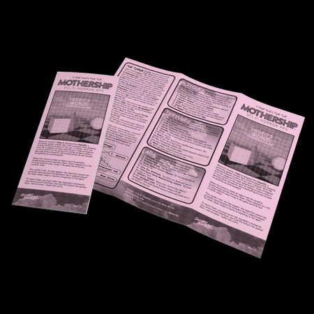Mothership: Hideo's World Pamphlet