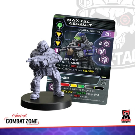 Cyberpunk Red Combat Zone: MAX-TAC Starter Gang